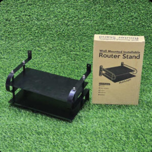 Wall Mounted Installable Router Stand